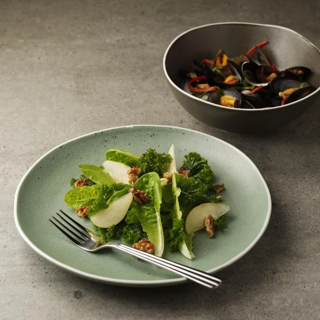 Olympia Chia Plates Green 270mm (6 Pack) - Image 5