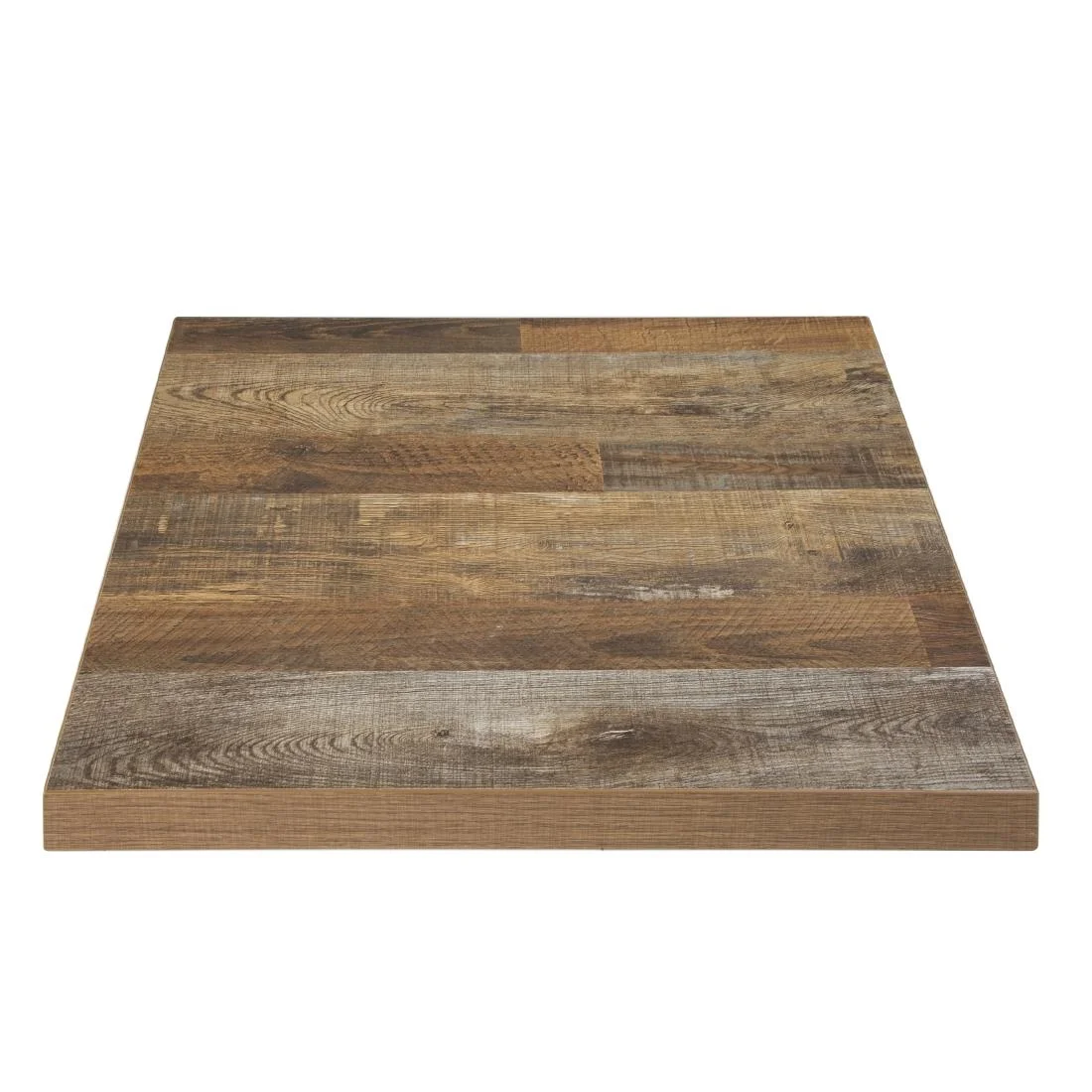 Bolero Pre-Drilled Square Table Top Urban Dark 700mm - Image 3
