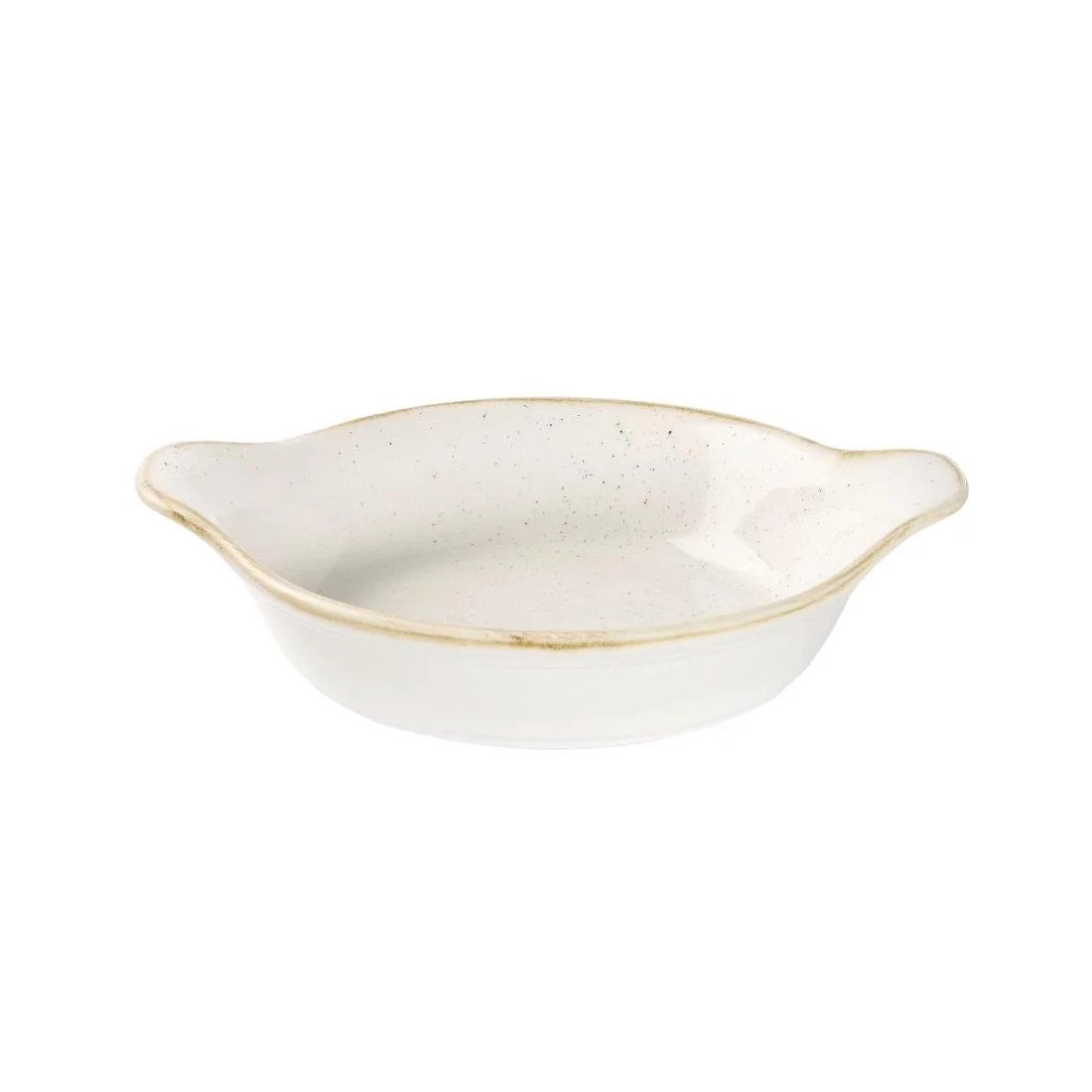 Churchill Stonecast Round Eared Dishes Barley White 180mm (6 Pack) - Image 3