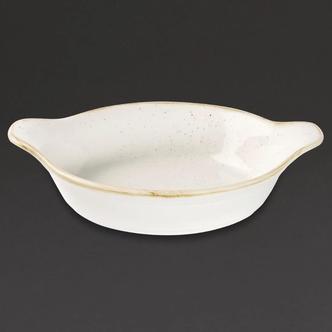 Churchill Stonecast Round Eared Dishes Barley White 180mm (6 Pack) - Image 4