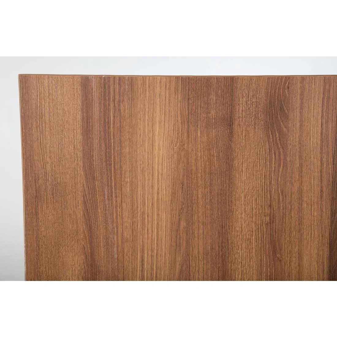Bolero Pre-drilled Rectangular Table Top Rustic Oak 1100(W) x 700(D)mm - Image 10