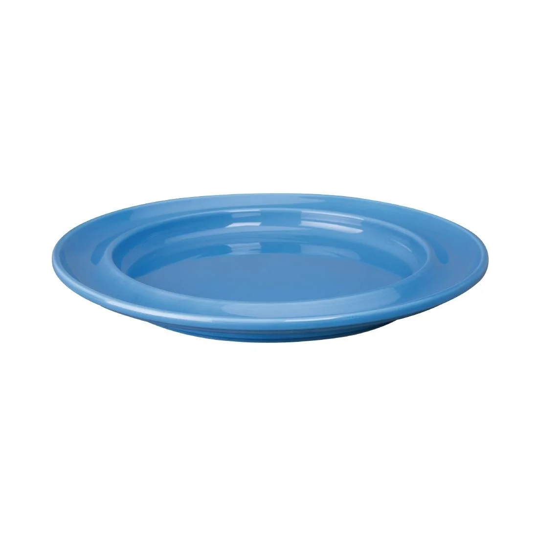 Olympia Heritage Raised Rim Plates Blue 253mm (4 Pack) - Image 6