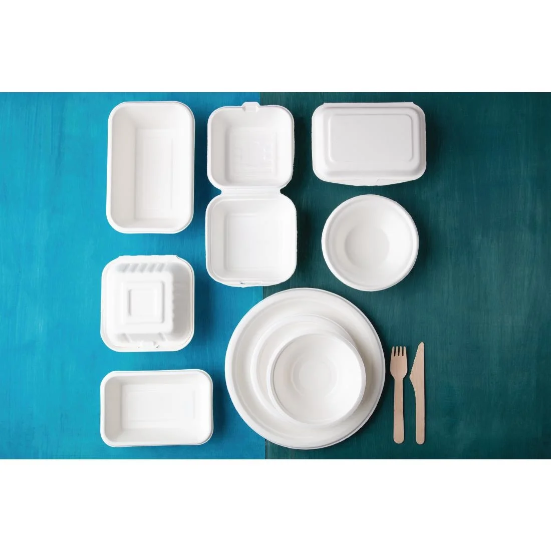 Fiesta Compostable Bagasse Plates Round 260mm (Pack of 50) - Image 9