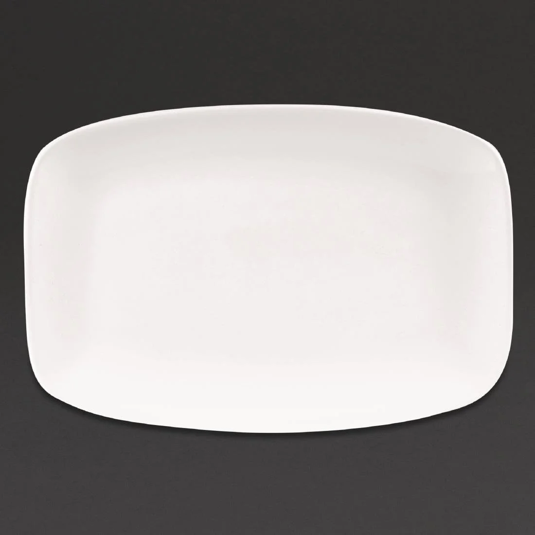 Churchill X Squared Oblong Plates White 199 x 300mm (6 Pack) - Image 1