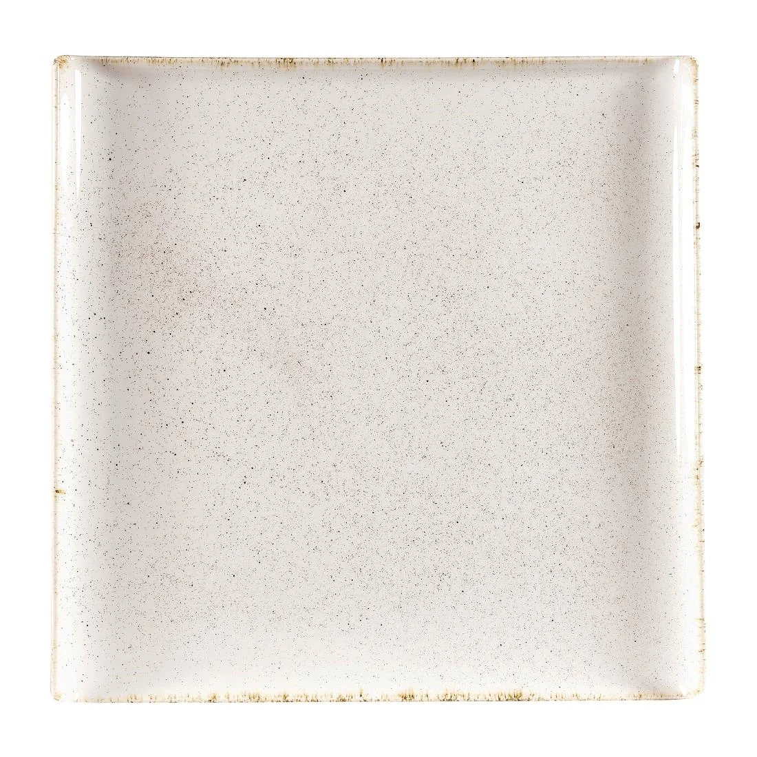 Churchill Stonecast Square Plates Barley White 303mm (4 Pack)