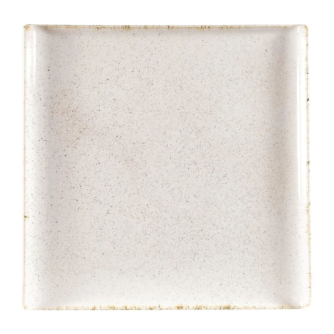 Churchill Stonecast Square Plates Barley White 303mm (4 Pack)