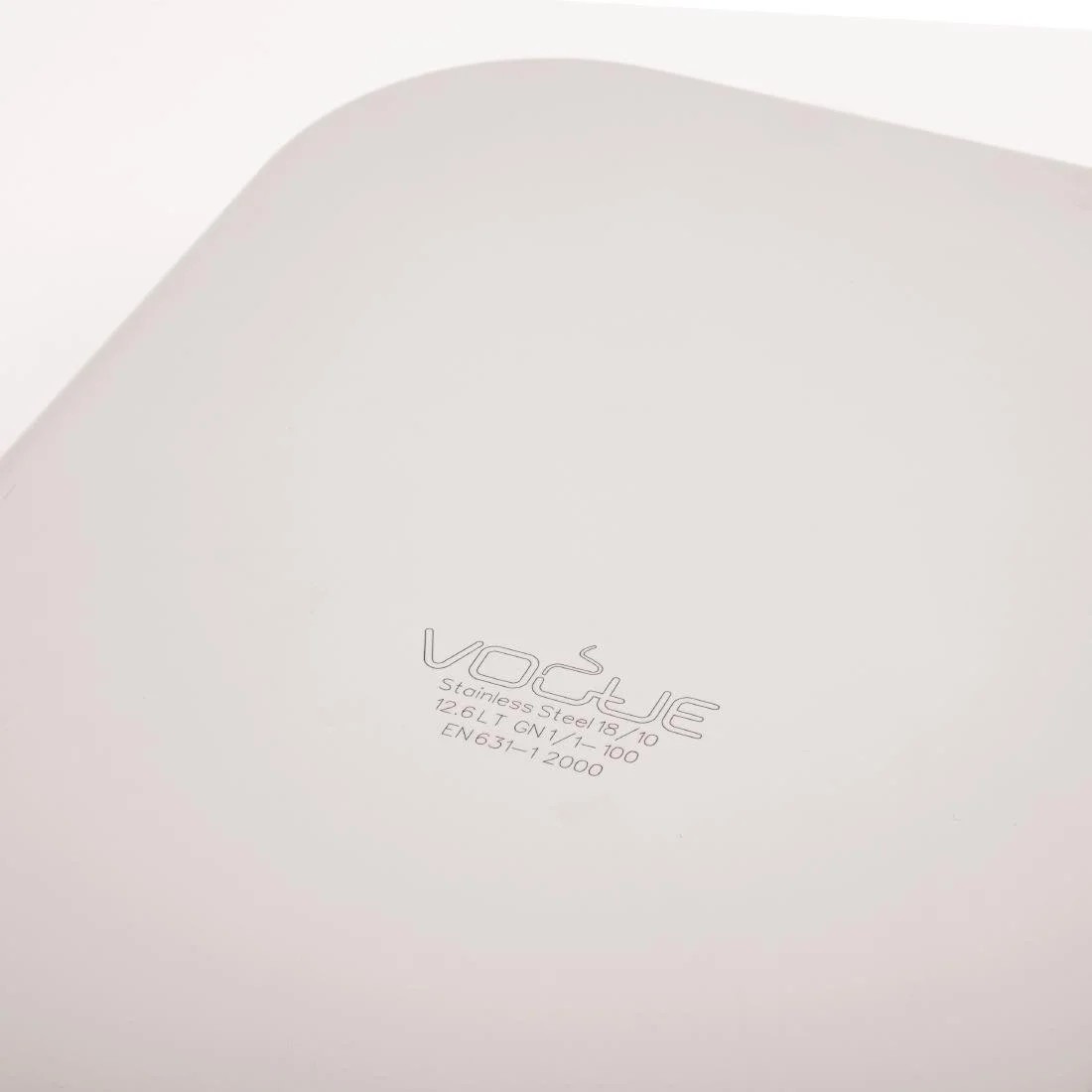 Vogue Heavy Duty Stainless Steel 1/1 Gastronorm Tray 100mm - Image 8