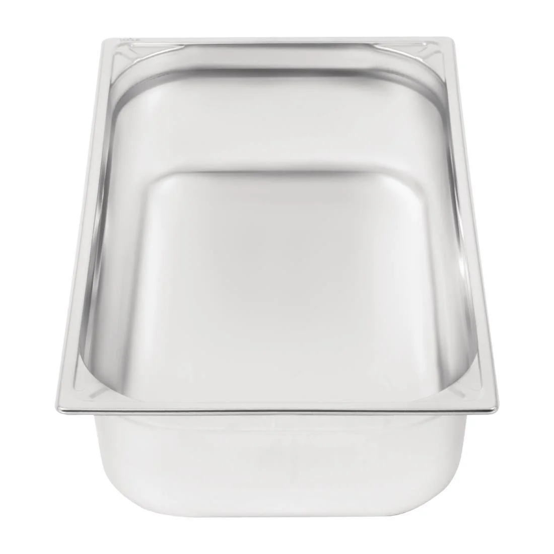 Vogue Heavy Duty Stainless Steel 1/1 Gastronorm Tray 150mm - Image 3