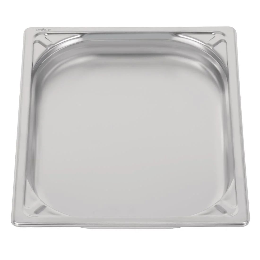 Vogue Heavy Duty Stainless Steel 1/2 Gastronorm Tray - Image 2