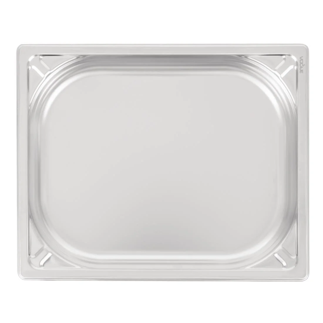 Vogue Heavy Duty Stainless Steel 1/2 Gastronorm Tray - Image 4