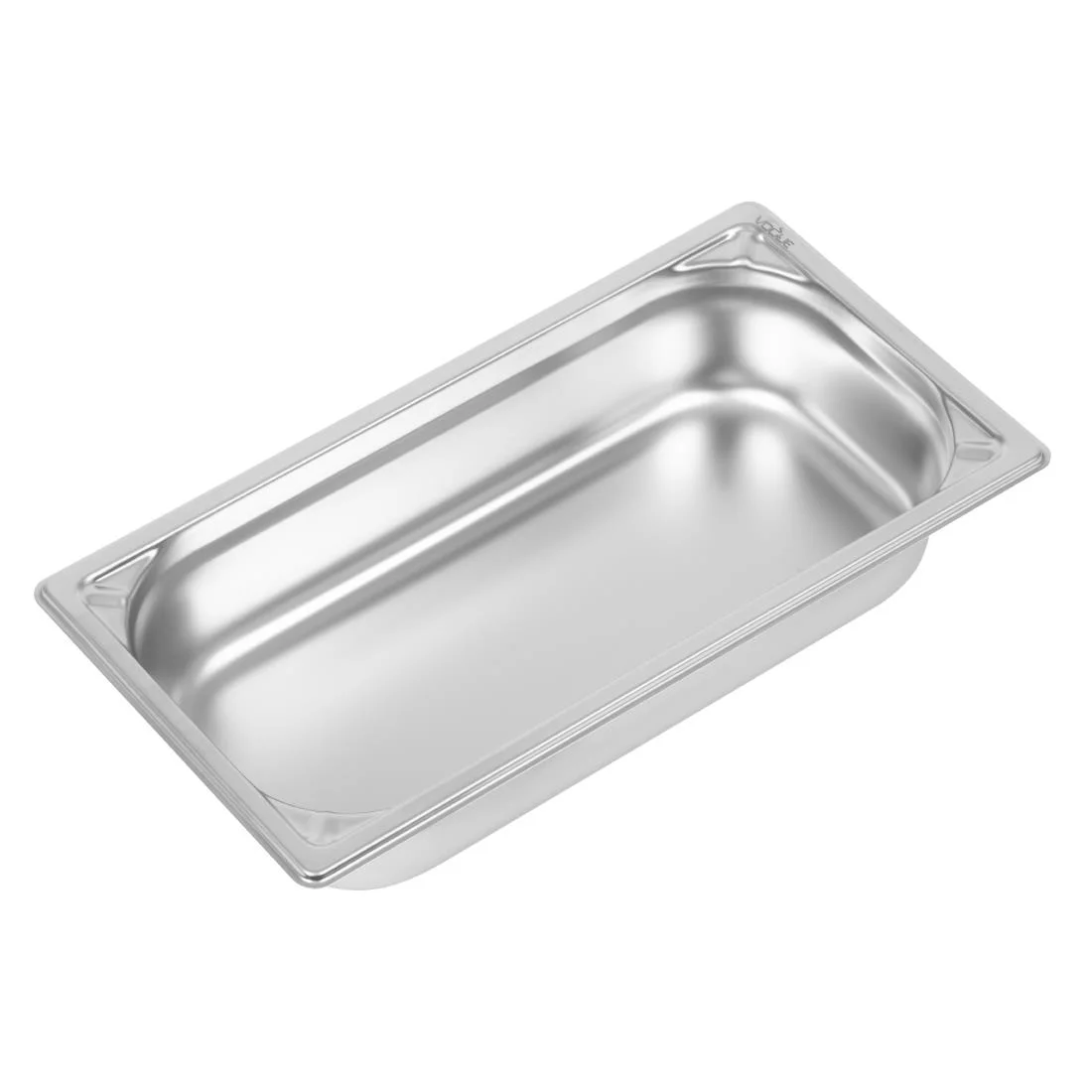 Vogue Heavy Duty Stainless Steel 1/3 Gastronorm Tray