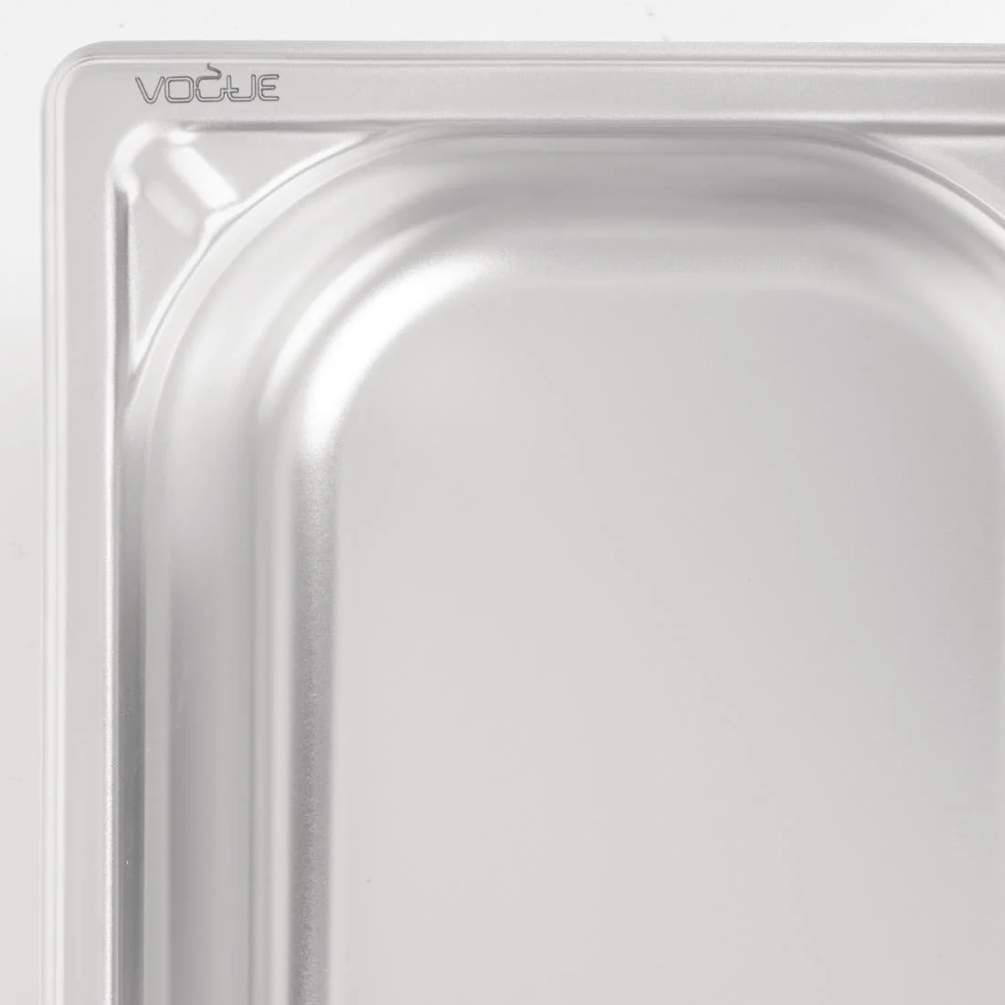 Vogue Heavy Duty Stainless Steel 1/4 Gastronorm Tray - Image 5