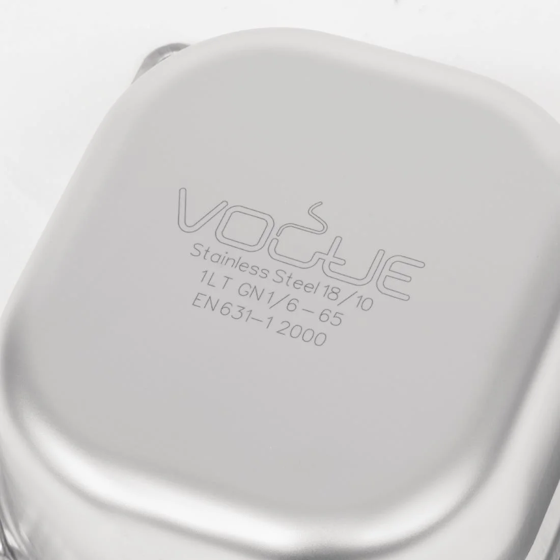 Vogue Heavy Duty Stainless Steel 1/6 Gastronorm Tray - Image 7