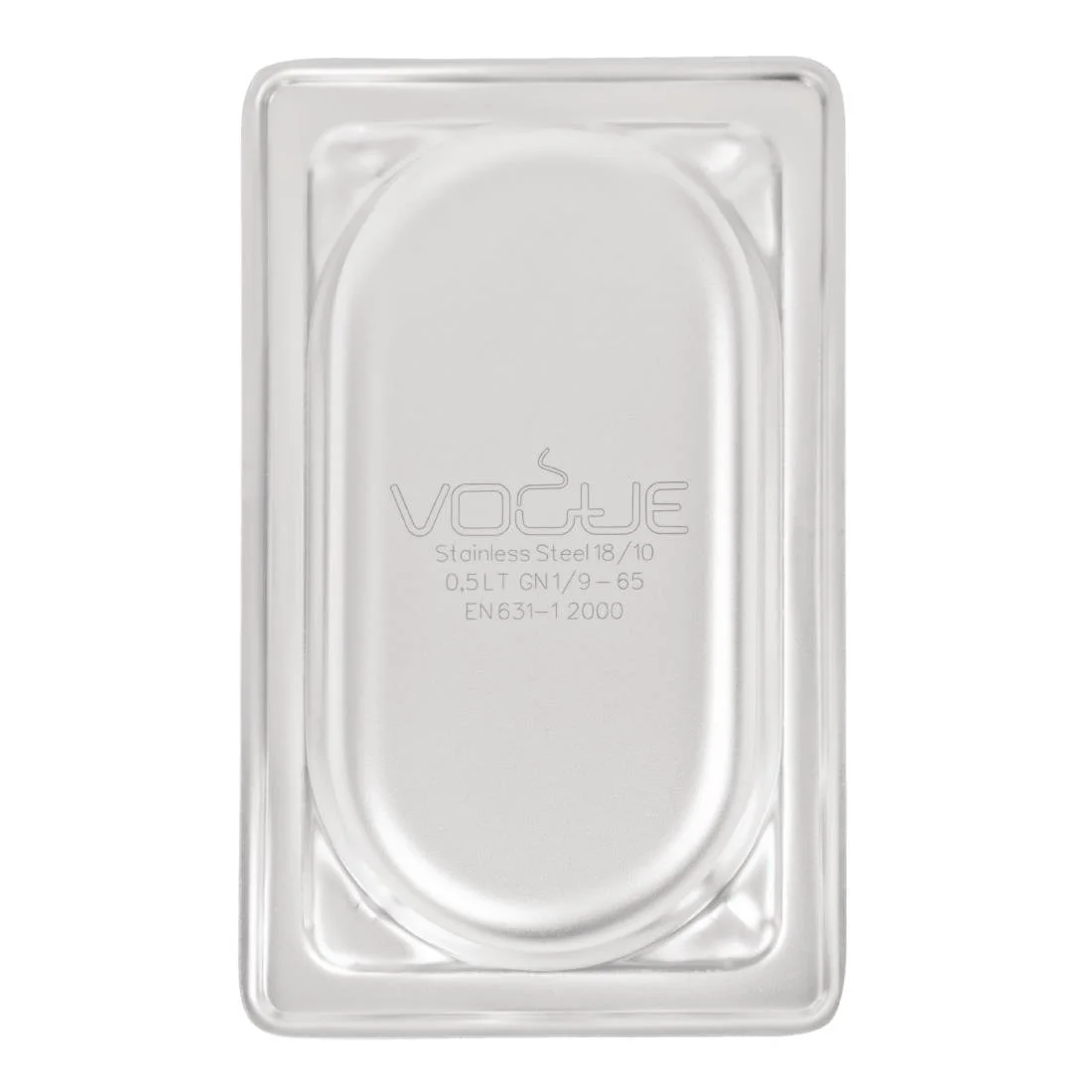 Vogue Heavy Duty Stainless Steel 1/9 Gastronorm Tray - Image 6