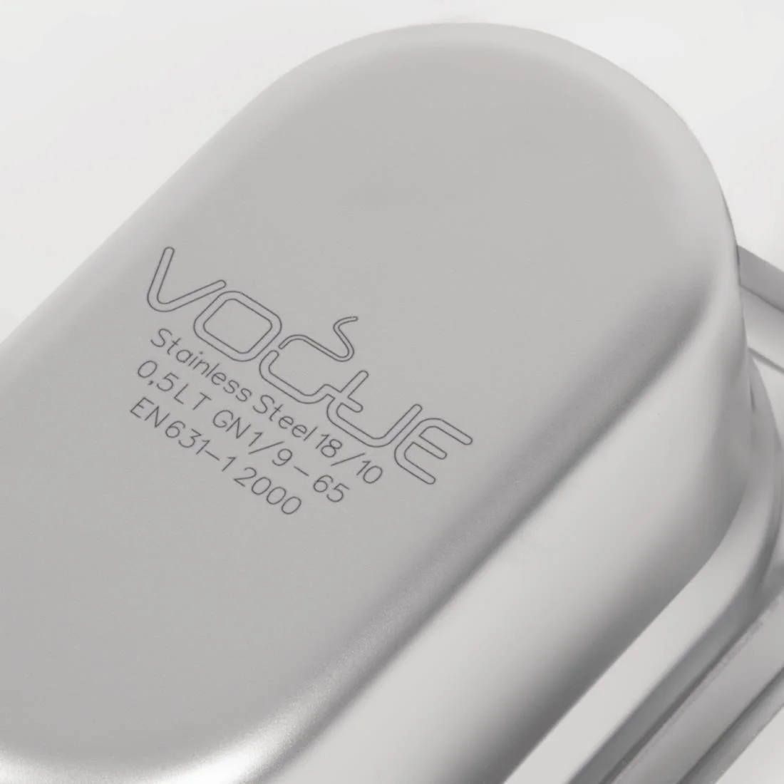 Vogue Heavy Duty Stainless Steel 1/9 Gastronorm Tray - Image 7