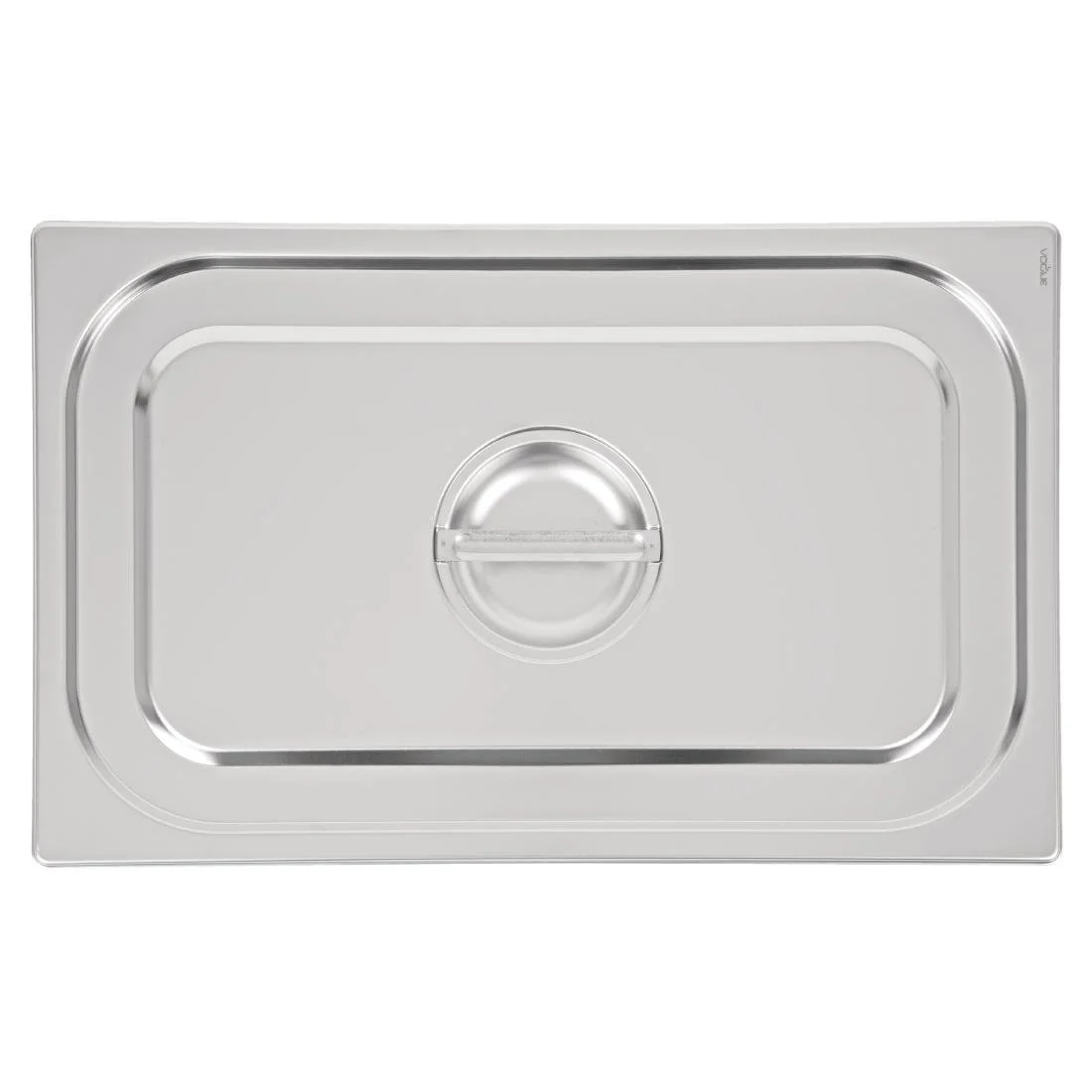Vogue Heavy Duty Stainless Steel Gastronorm Tray Lid - Image 4