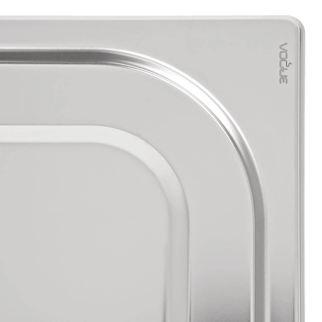 Vogue Heavy Duty Stainless Steel Gastronorm Tray Lid - Image 5