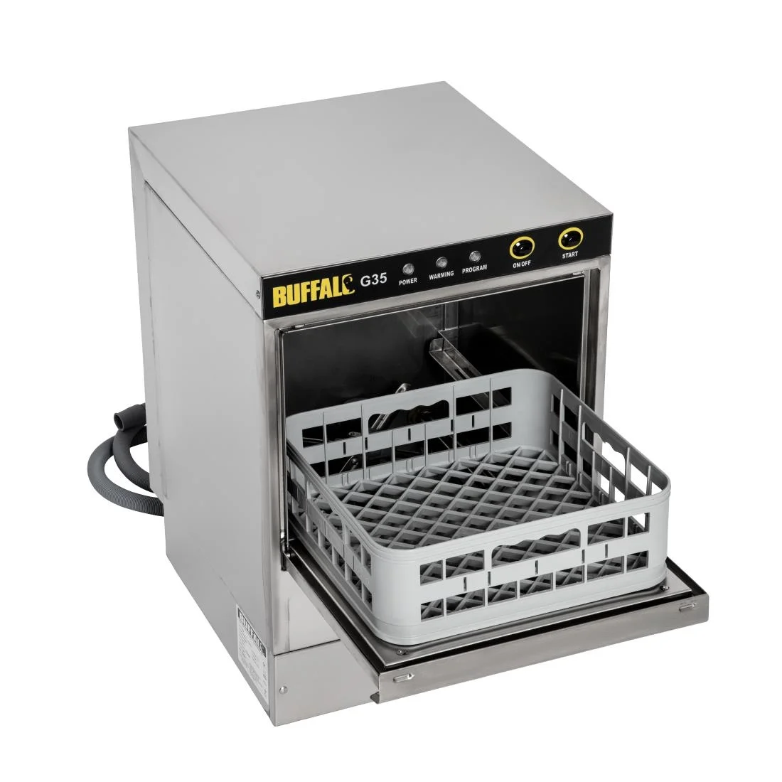 Buffalo Countertop Glasswasher 350x 350mm Baskets - Image 6