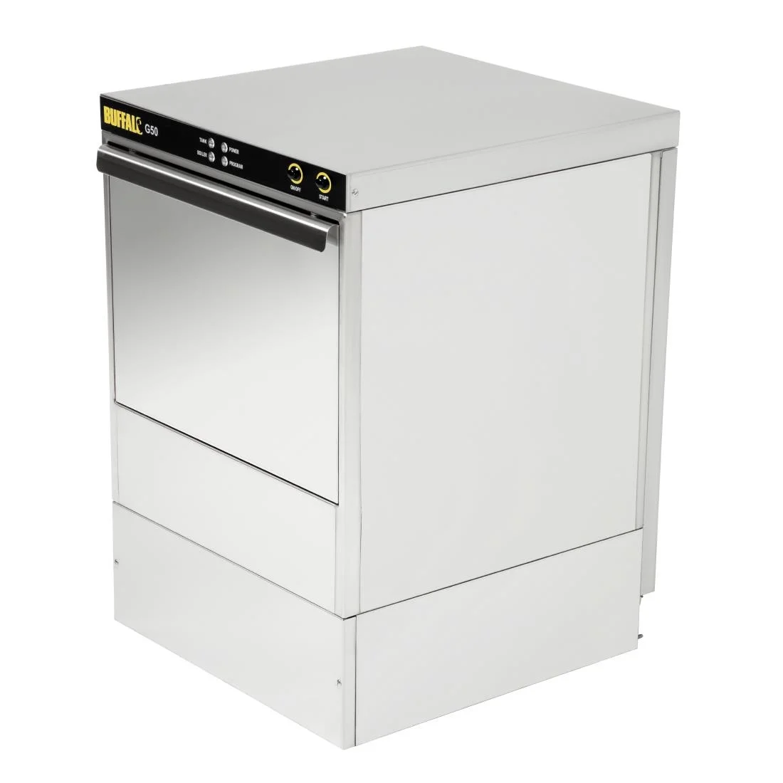 Buffalo Undercounter Glasswasher with Drain Pump 500x500mm Baskets - Image 3