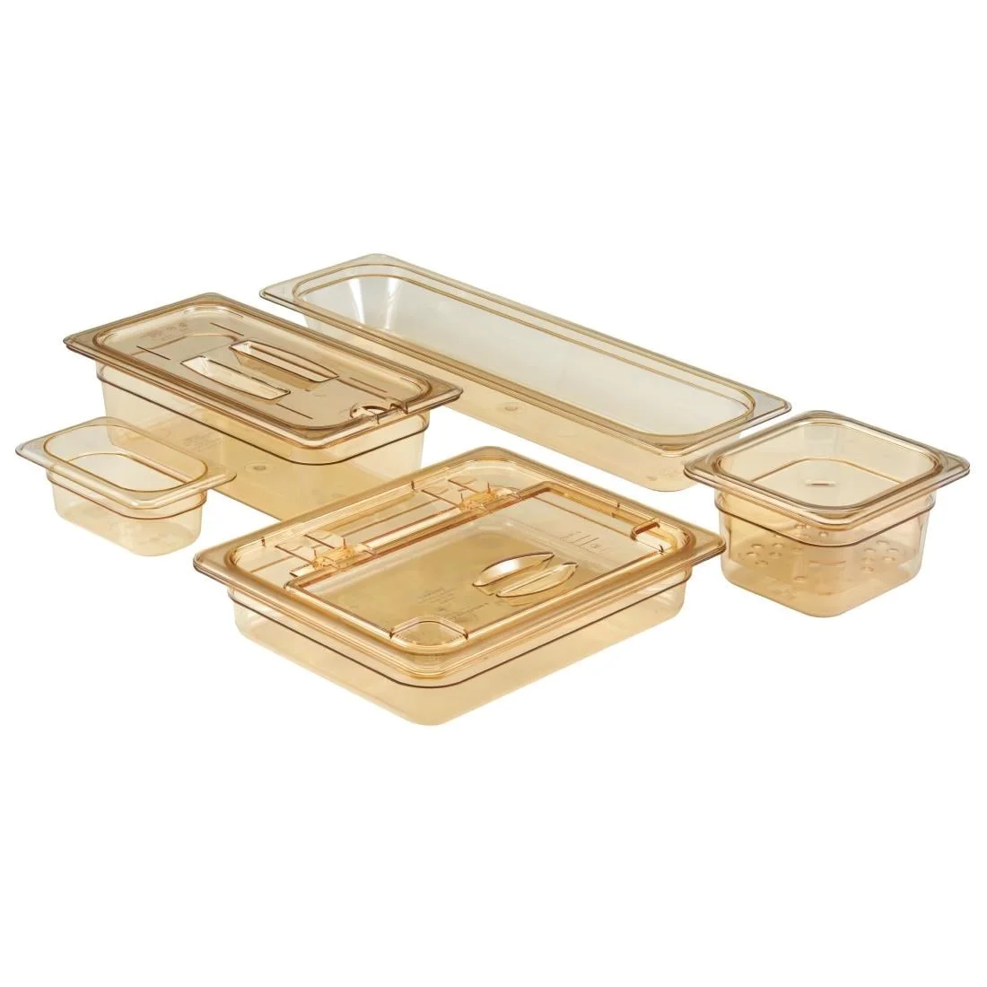 Cambro High Heat Polycarbonate 1/3 Gastronorm 100mm - Image 2