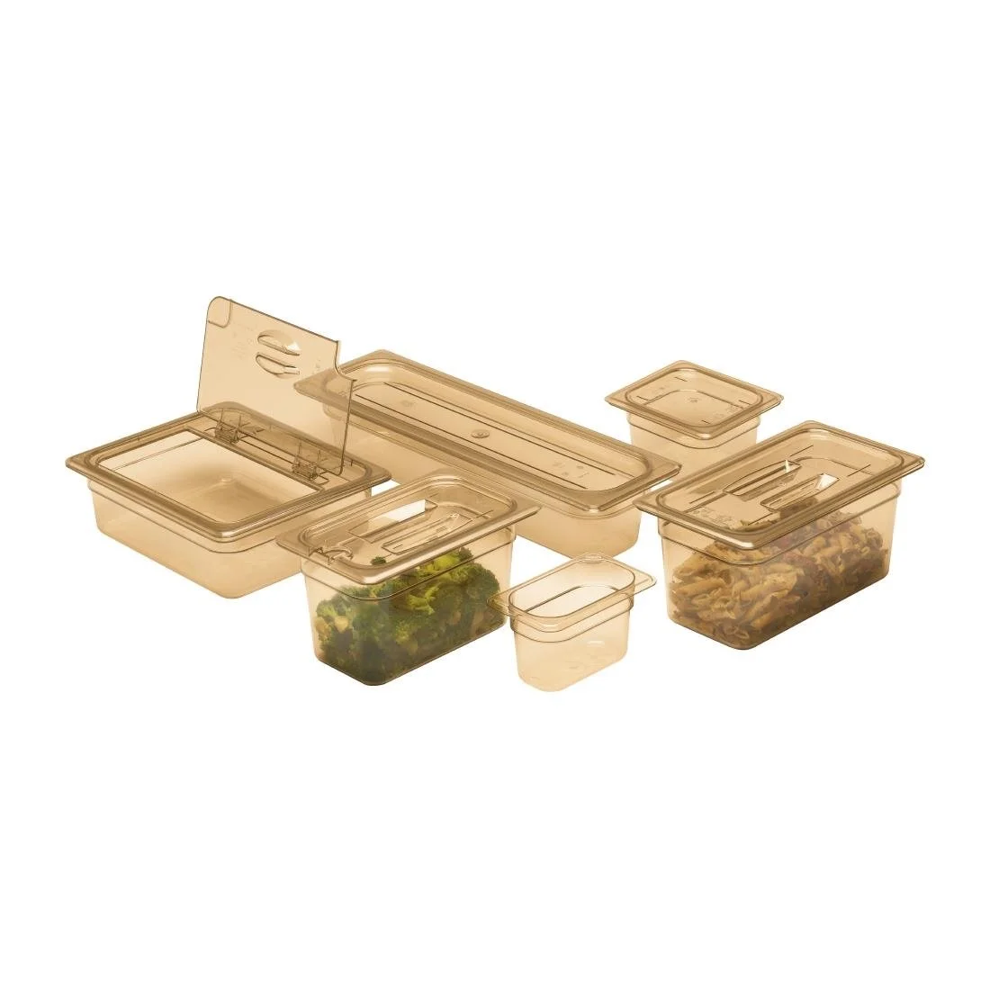 Cambro High Heat 1/4 Gastronorm Food Tray 150mm - Image 5