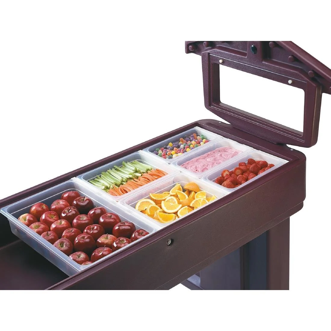 Cambro Polypropylene 1/3 Gastronorm Food Tray 100mm - Image 3