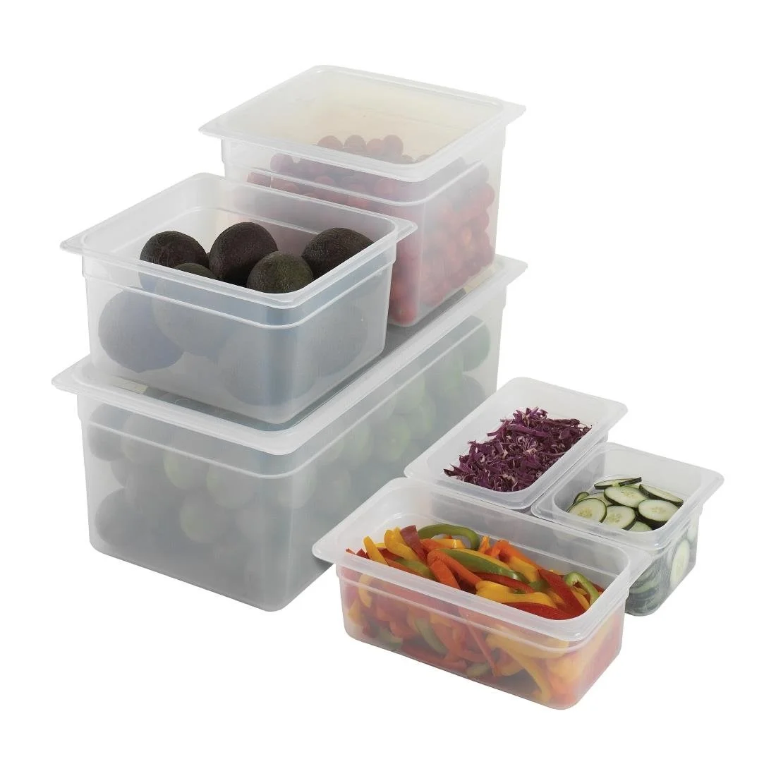 Cambro Polypropylene 1/6 Gastronorm Food Tray 100mm - Image 2