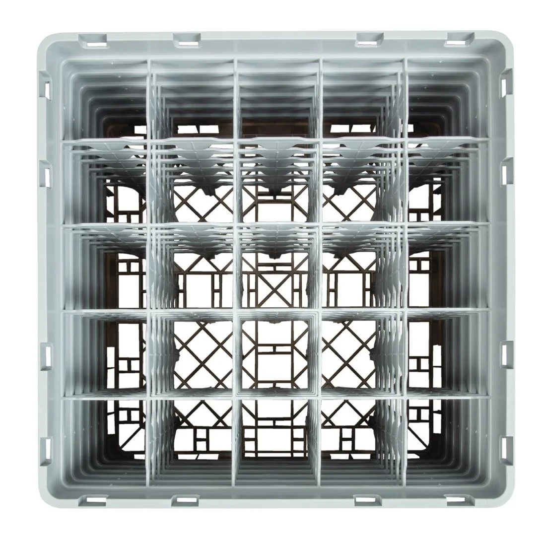 Cambro Camrack Beige 25 Compartments Max Glass Height 298mm - Image 4