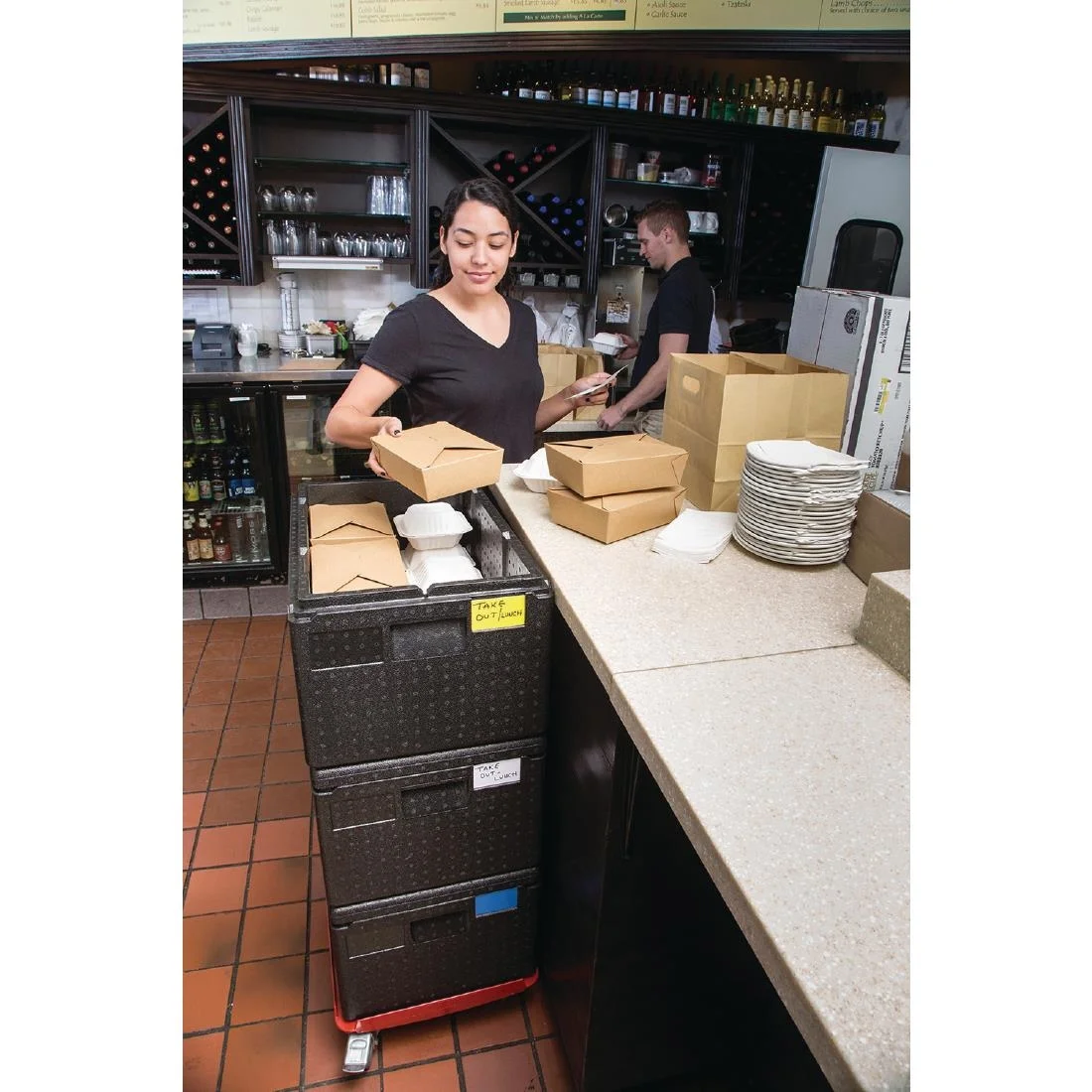 Cambro Insulated Top Loading Food Pan Carrier 46Ltr - Image 6