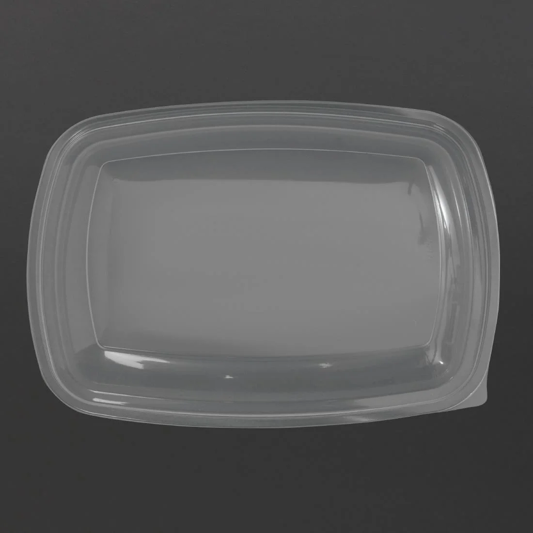 Fastpac Large Rectangular Food Container Lids 1350ml / 48oz (Pack of 150) - Image 2