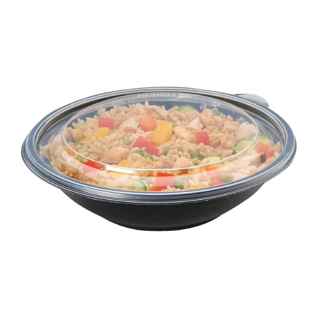 Fastpac Medium Round Food Container Lids 750ml and 1000ml (300 Pack) - Image 2