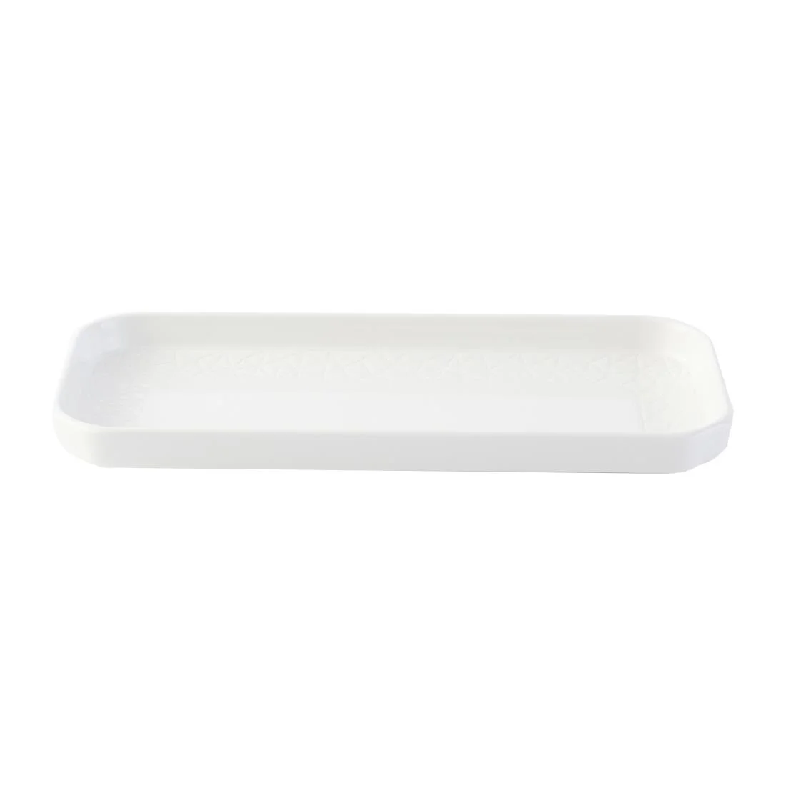 Churchill Alchemy Abstract White Deep Oblong Trays 263mm (6 Pack) - Image 3