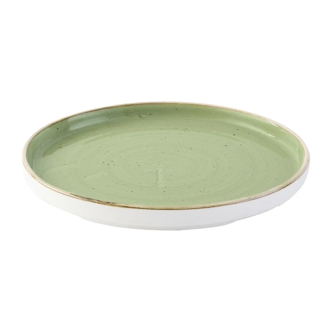 Churchill Stonecast Sage Green Walled Plates 210mm (6 Pack) - Image 3