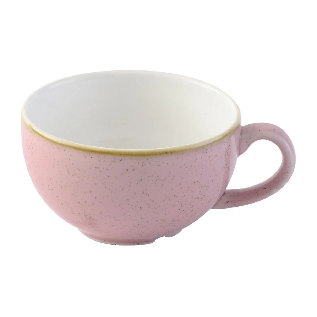 Churchill Stonecast Petal Pink Cappuccino Cups 227ml (12 Pack)