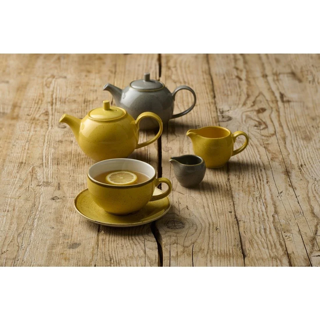 Churchill Stonecast Mustard Seed Teapot 426ml (4 Pack) - Image 2