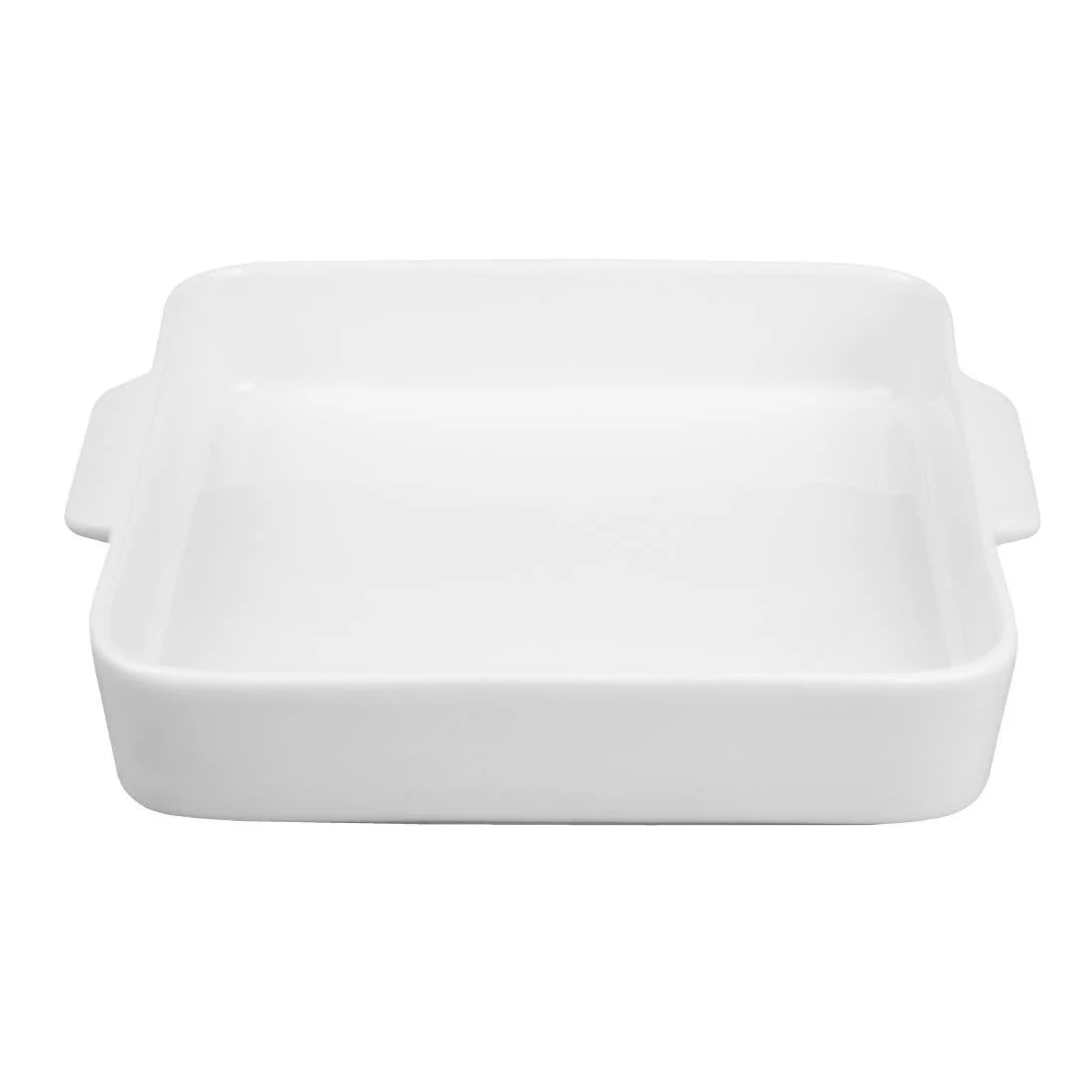Olympia Whiteware Square Eared Roaster 200x180x40mm (3 Pack) - Image 2