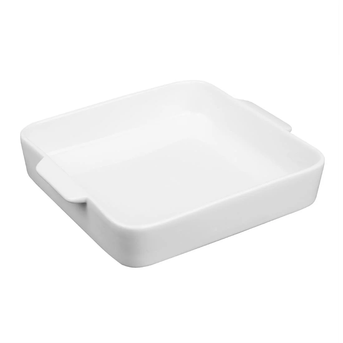 Olympia Whiteware Square Eared Roaster 200x180x40mm (3 Pack) - Image 3
