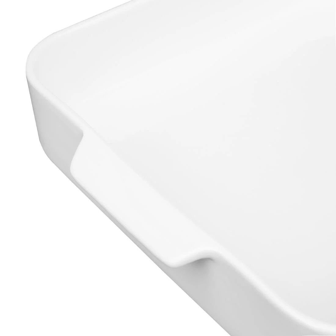 Olympia Whiteware Square Eared Roaster 200x180x40mm (3 Pack) - Image 5