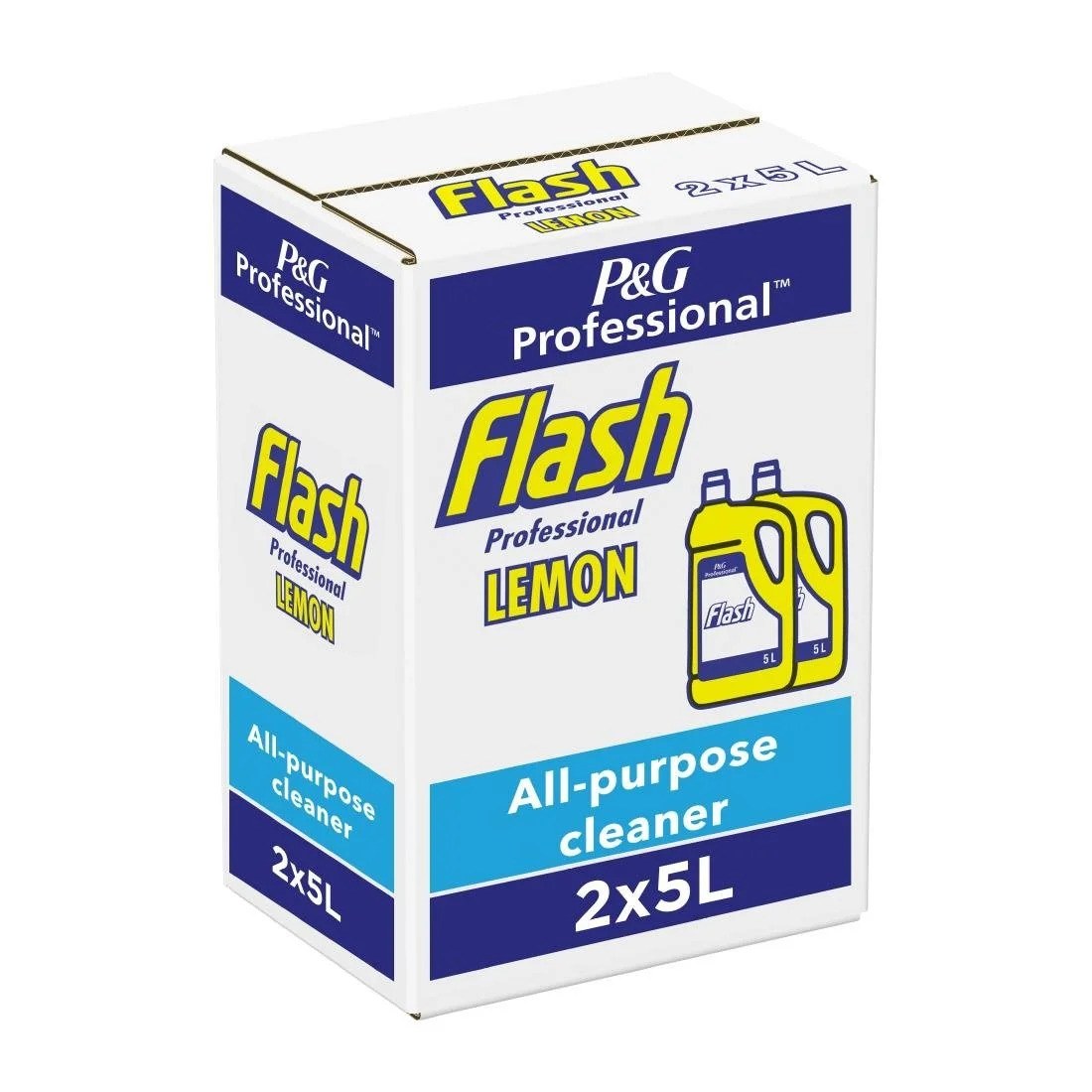 Flash Professional All-Purpose Cleaner Lemon (2x 5Ltr Pack) - Image 2