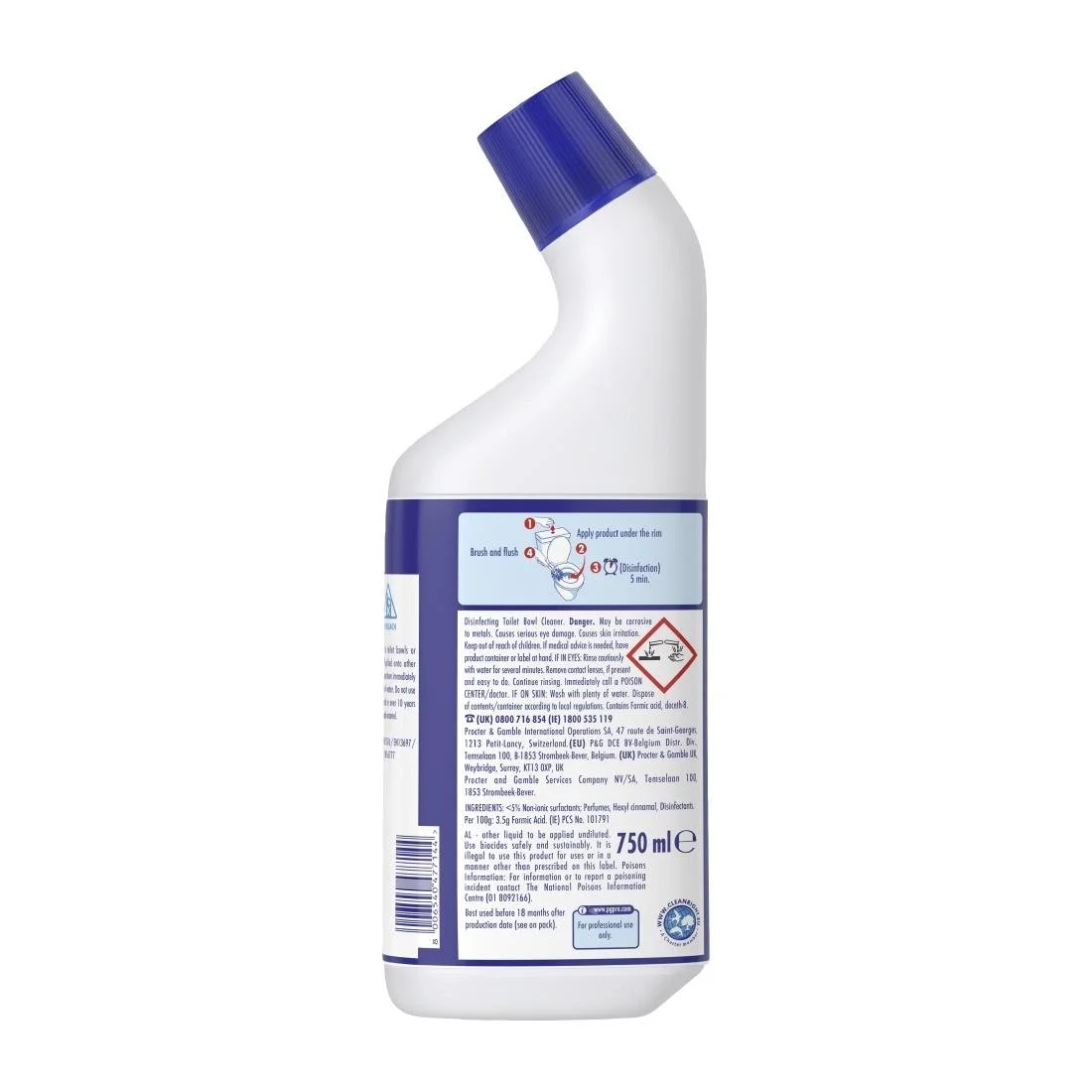 Flash Professional Heavy Duty Toilet Cleaner 750ml (12 Pack) - Image 2
