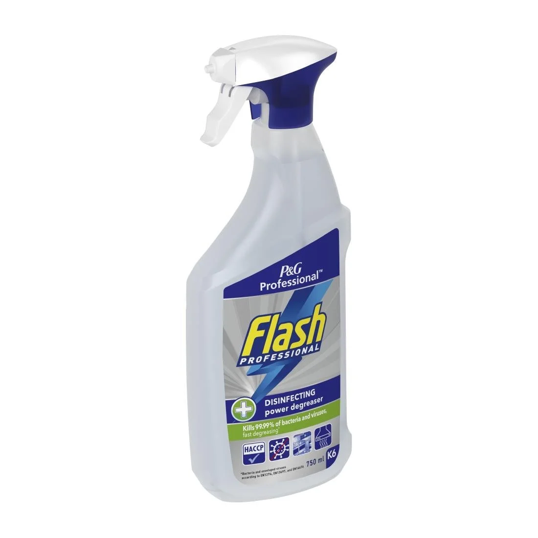 Flash Professional Disinfecting Power Degreaser Cleaning Spray 750ml (6 Pack) - Image 4