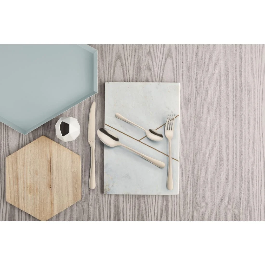 Amefa Medium Teaspoon Champagne (12 Pack) - Image 2