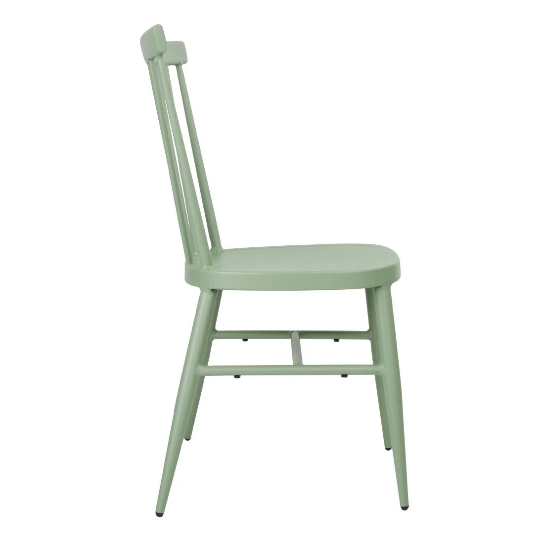 Bolero Windsor Aluminium Green Chairs (Pack of 4) - Image 2