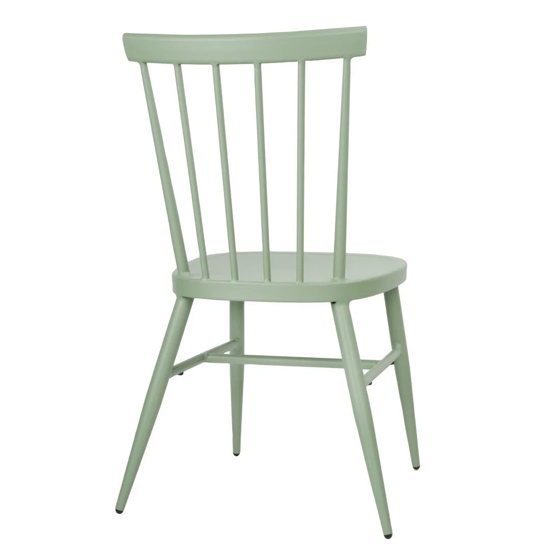 Bolero Windsor Aluminium Green Chairs (Pack of 4) - Image 3