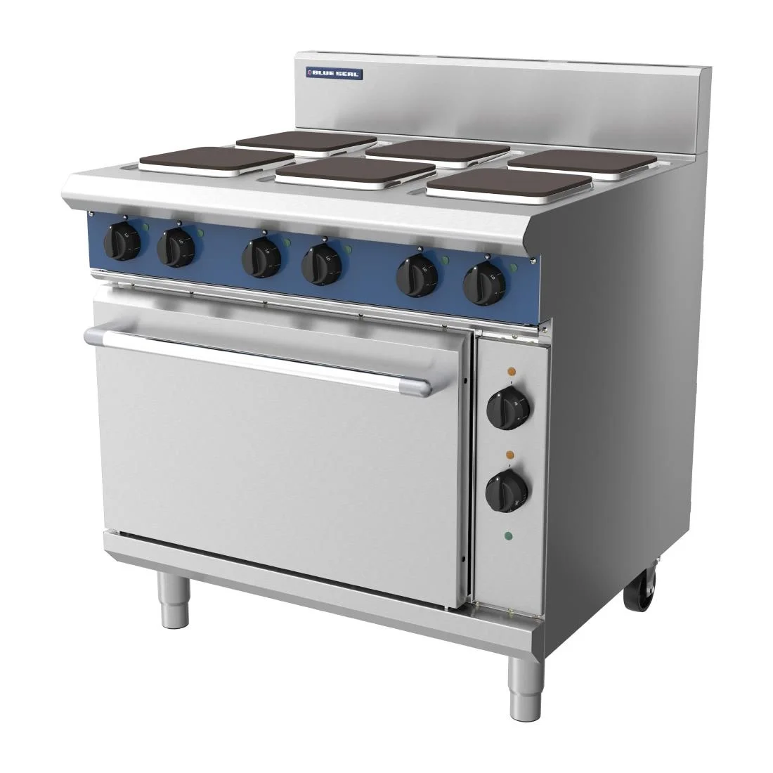 Blue Seal 6 Plate Static Oven Range 22.1kW E506S - Image 2