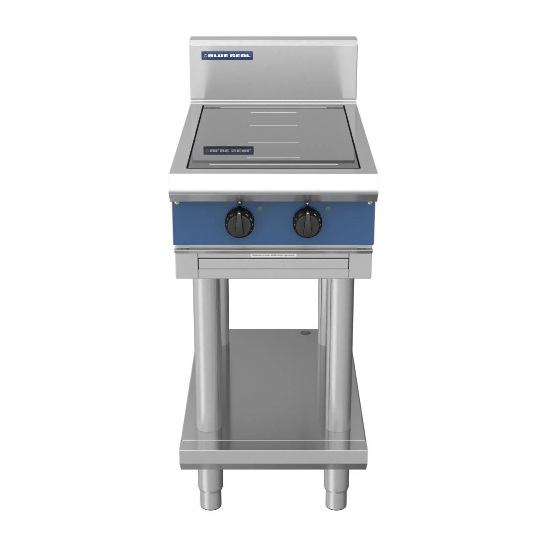 Blue Seal 2 Zone Free Standing Full Area Induction Hob 10kW IN512F-B - Image 5