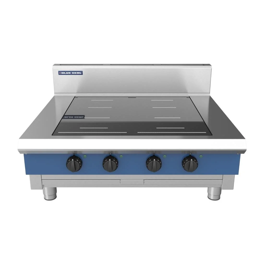 Blue Seal 4 Zone Countertop Full Area Induction Hob 20kW IN514F-B - Image 5