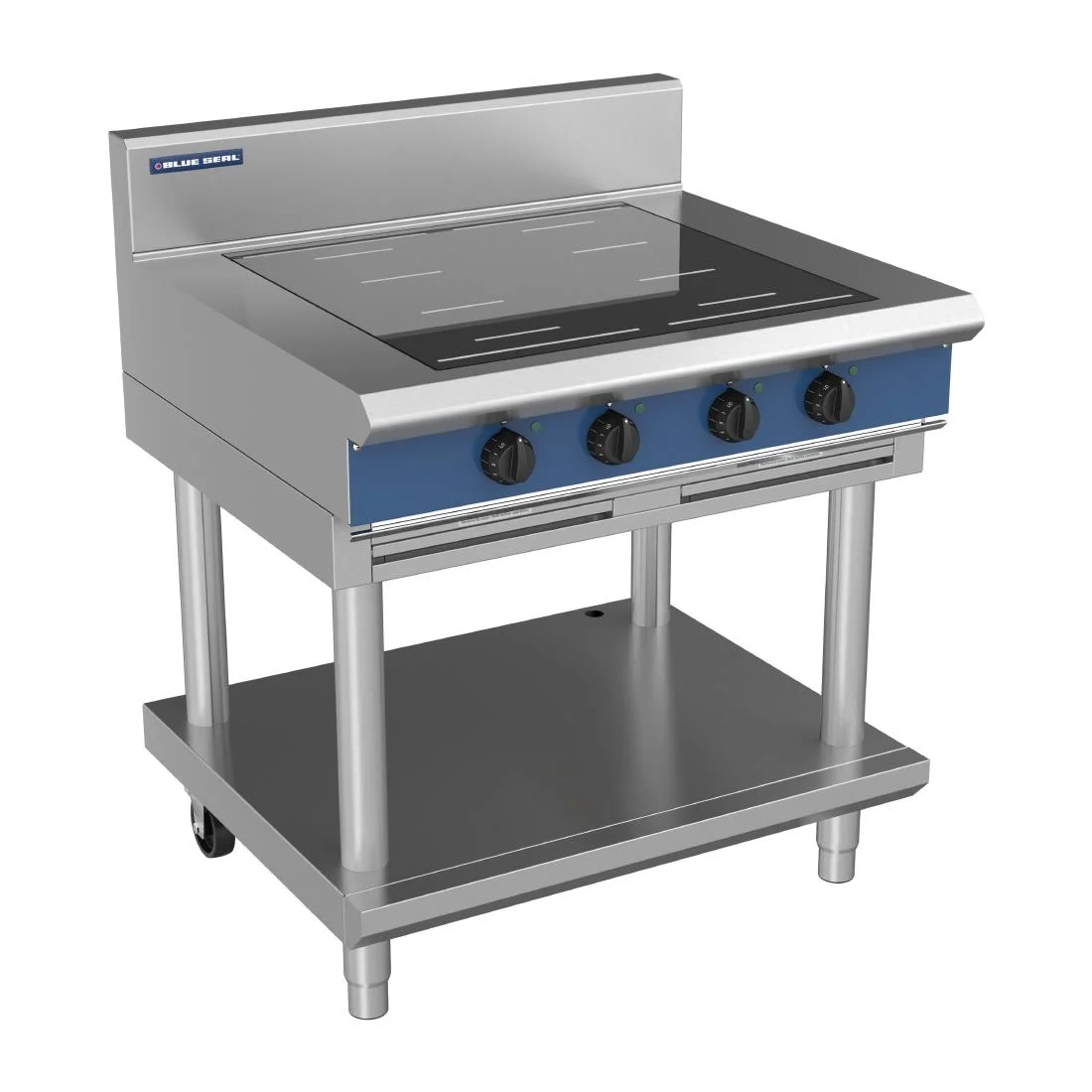 Blue Seal 4 Zone Free Standing Full Area Induction Hob 20kW IN514F-L - Image 2