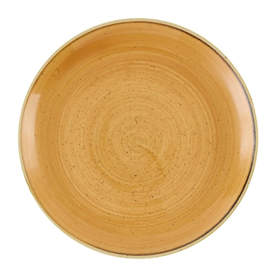 Churchill Stonecast Tangerine Coupe Plates 288mm (12 Pack)