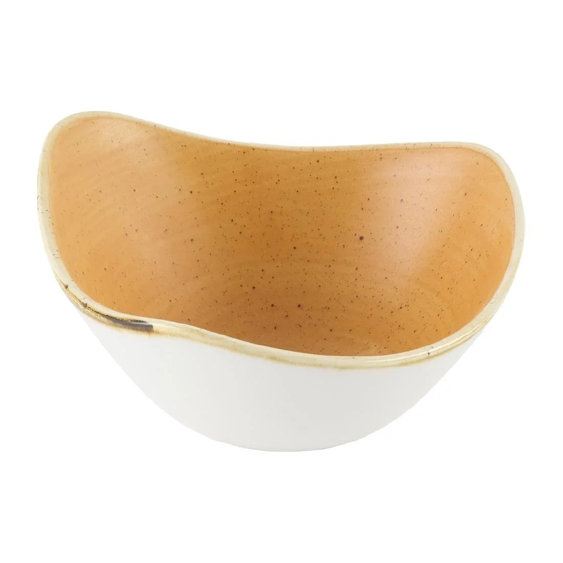 Churchill Stonecast Tangerine Triangle Bowls 153mm (12 Pack) - Image 1